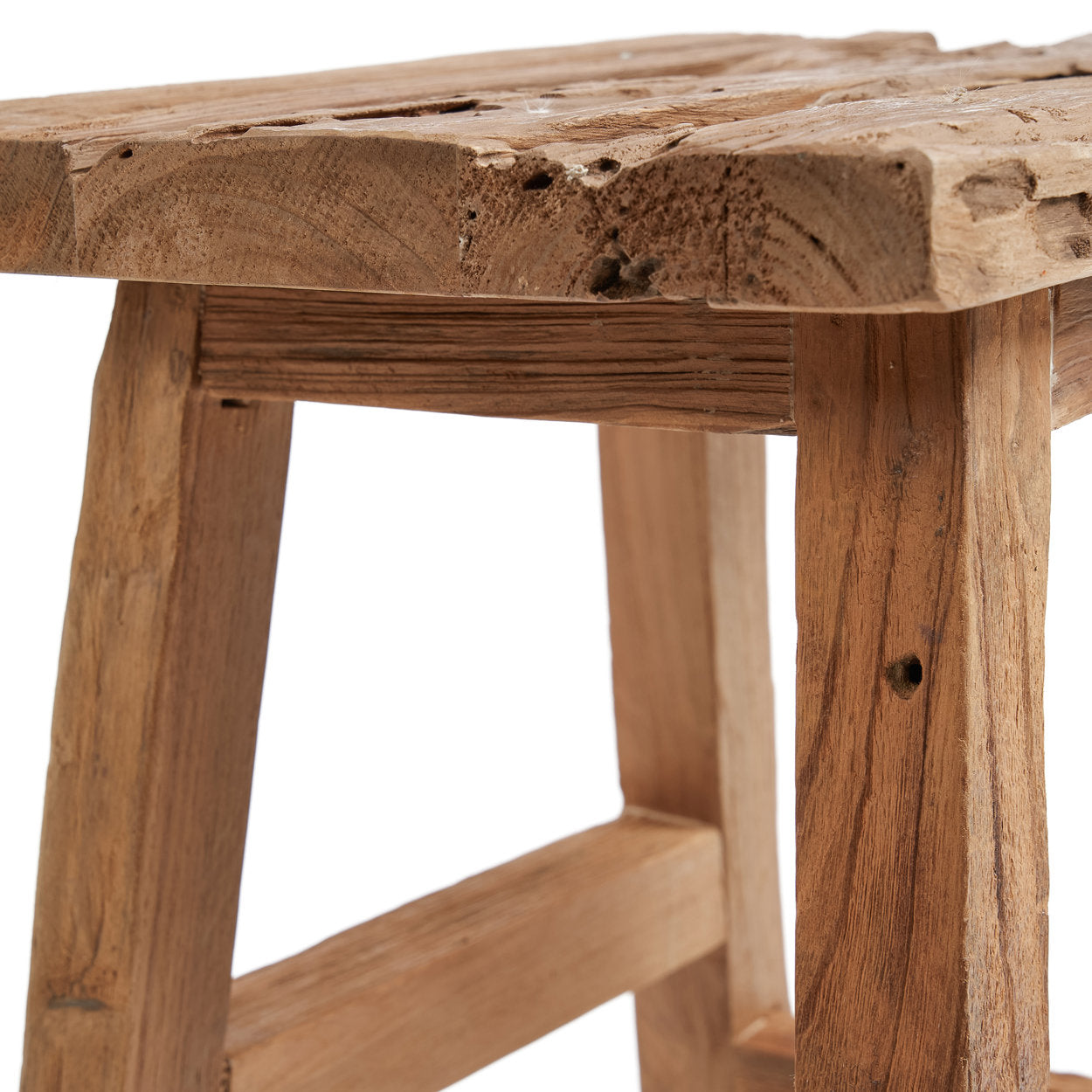Teakholz Hocker Yaro I L